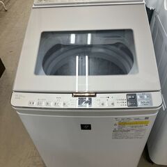 シャープ SHARP 洗濯機 ES-PX8C-N 2021年製 縦型洗濯乾燥機 洗濯8.0kg 