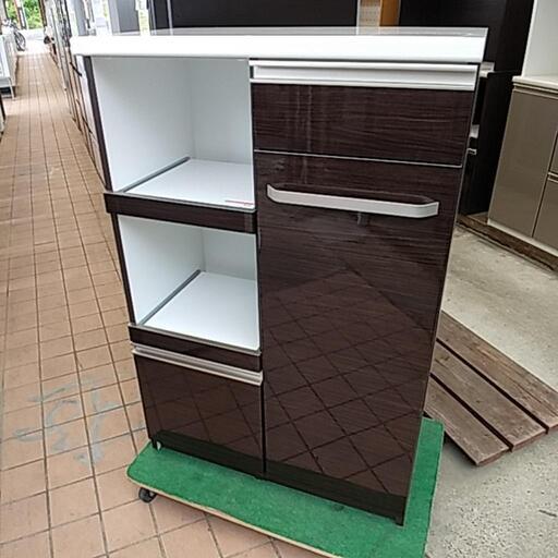 【本日特価】 キッチン台　創愛ファニチュア　カシュー80 食器棚、キッチン収納