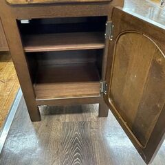 karimokuの大理石風トップ電話台のご紹介！【トレファク入間23-07】