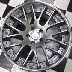 SSR製エグゼキューターCV03ダークチタン19in/BIG対応!!Super逆ゾリ仕様!セルシオシーマジェスタアリストクラウンソアラスカイラインフーガZ