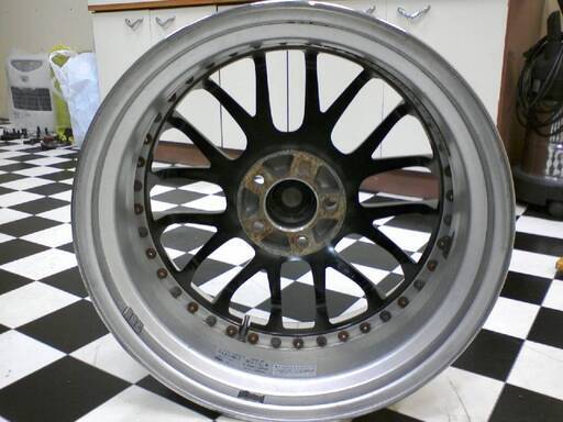 SSR製エグゼキューターCV03ダークチタン19in/BIG対応!!Super逆ゾリ仕様 
