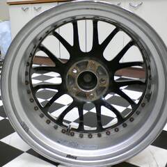 SSR製エグゼキューターCV03ダークチタン19in/BIG対応!!Super逆ゾリ仕様!セルシオシーマジェスタアリストクラウンソアラスカイラインフーガZ