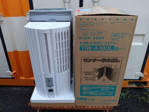 ■2021年製■トヨトミ TOYOTOMI 窓用エアコン (畳数の目安：5～8畳) 冷房専用 TIW-A180L
