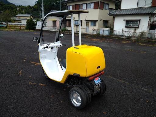 ジャイロ　キャノピー　TA02　カスタム　ミニカー登録済み　オールペン済み　2スト　2st　自賠責保険R8年6月まで ジャイロ キャノピー TA02 カスタム ミニカー登録済み オールペン済み