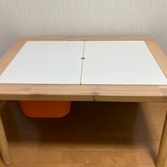 IKEA 子供テーブル　収納付き