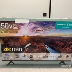 ほんとに最後値下げ2021年式ハイセンス50型4K内蔵テレビ