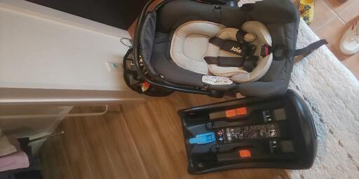 ジョイー ベビーシート＆ベース（isofix）セット おまけでジャンパルー