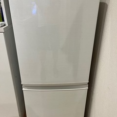 【美品！急募！】シャープどっちもドア冷凍冷蔵庫 SJ-D14D-W