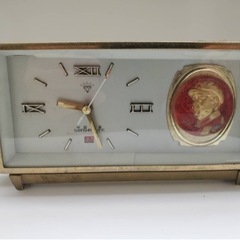 昭和レトロ 手巻き 置き時計