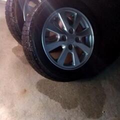 経用スタットレスタイヤ(アルミホィール付)