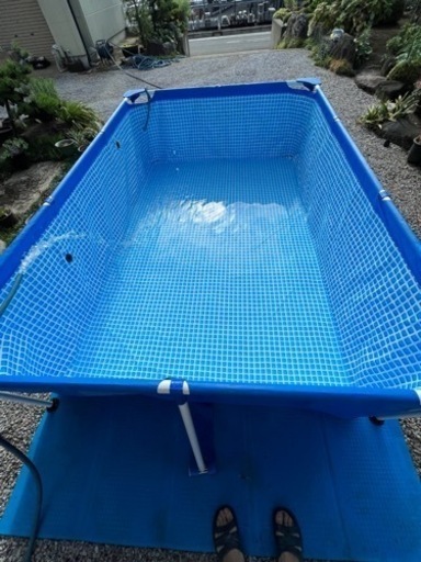 インテックス　プール　　3m×2m×75cm　カバー付き