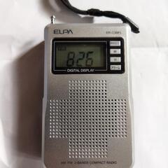 ポータブルラジオ　ELPA-ER-C-38FL