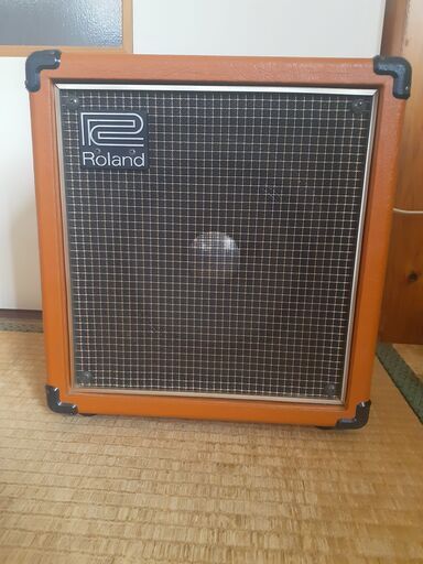 「ギターアンプ　roland cube20初代　ジャパンビンテージ　オレンジ」シールド付き
