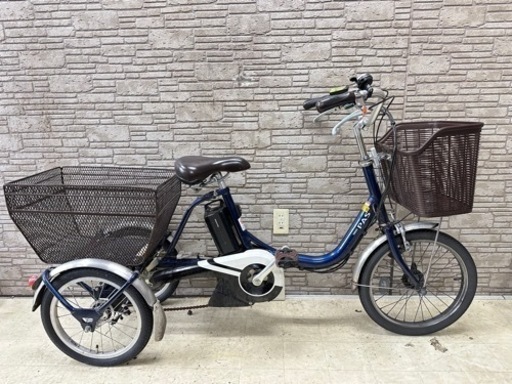 クリスマスSALE東京23区配達無料新基準 ヤマハ　パス　ワゴン　12.8Ah リチウム 電動自転車 中古 YAMAHA