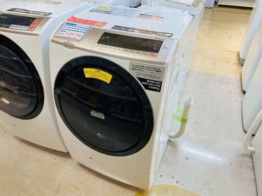 HITACHI(ヒタチ)ドラム式洗濯機(BD-SV110CR)2019年製が入荷しました。