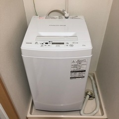 洗濯機　2019年製　東芝