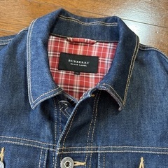 バーバリーブラックレーベル☆デニムジャケット