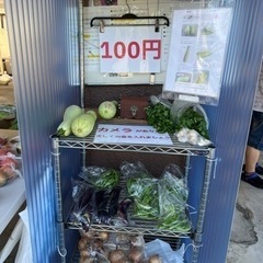 新色野菜　直販所　一袋100円