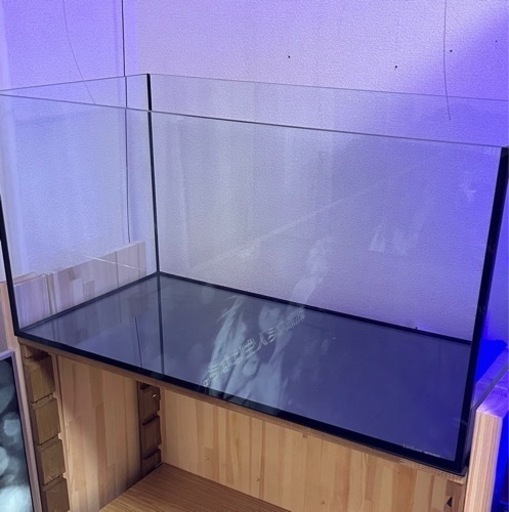 コトブキ　レグラスフラット900L ブラックシリコン仕様　90cm水槽