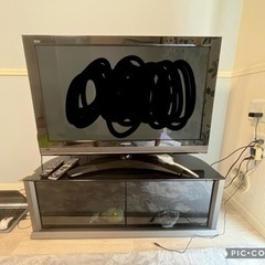 テレビ＋テレビ台＋ブルーレイディスク　