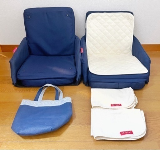 ★2点セットバラ売り可能★ファルスカ　ベッドインベッド　お座りチェア　ベルトなし