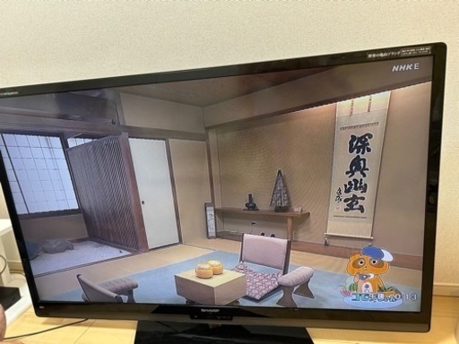 2011年製52インチSHARP液晶テレビ