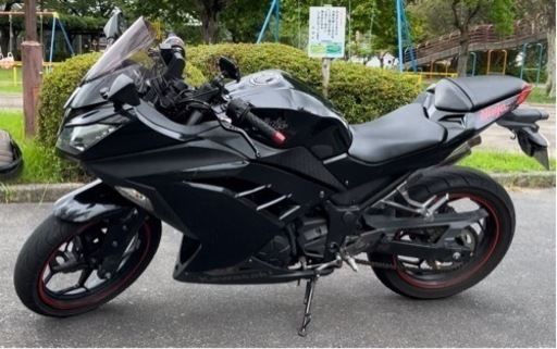 ninja 250 ニンジャ 250 バイク カワサキ セル1発始動 傷や汚れあり