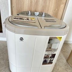 シービージャパン ミニ 二槽式洗濯機 ウォッシュマン TOM-05W 
