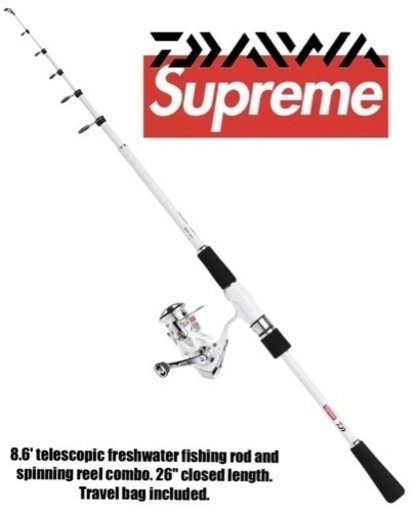 その他 Supreme/Daiwa DV1 Fishing Rod and Reel