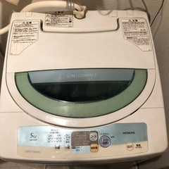 洗濯機5kgあげます。