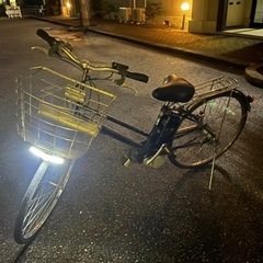 電動アシスト自転車　パナソニック　27インチ　3速　8.9ah