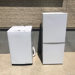 お取引中【分解洗浄済】高年式 冷蔵庫&洗濯機セット