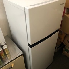 【受渡決定】2ドア冷蔵庫 