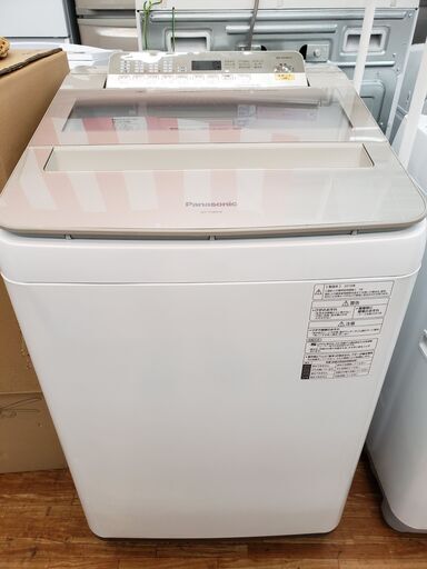 Panasonic 2019年製 NA-FA80H6 8､0kg 洗濯機