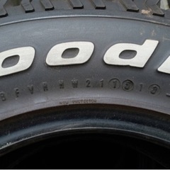 グッドリッチ AT 215／75R15 4本