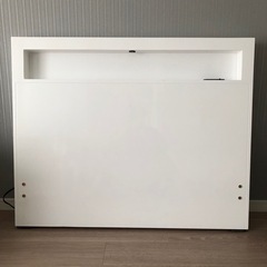 緊急速報🚨🚨【ニトリ】ヘンリック シングルベット ベットフレーム 白