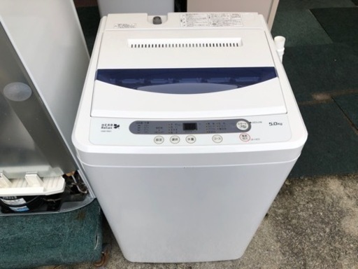 【リサイクルサービス八光】2017年製　ヤマダ電機　5.0㎏全自動洗濯機　YWM-T50A1