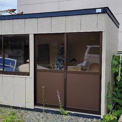 再々値下げ  綺麗なプレハブ物置 再々値下げ 綺麗なプレハブ物置