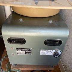電動ろくろ　ドベ受け付き