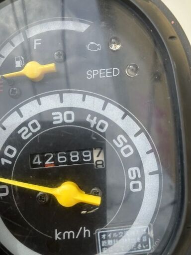 実働中古車 自賠責付 ベンリィ50ccAA03 インジェクション リアボックス