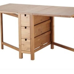 IKEA NORDEN バタフライ テーブル 折り畳み