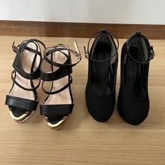 最終値下げ　Sサイズ（23㎝）ヒール2足セット　