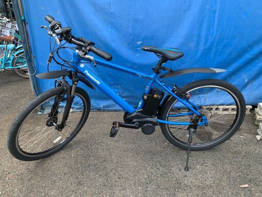 ★来店限定★　Panasonic　パナソニック　ハリヤ　電動アシスト自転車　26インチ　BE-ELH242A　ブルー