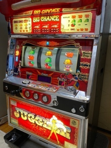ジャグラー　ガール　スロット台　実機