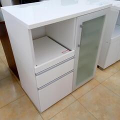 ☆ジモティ割あり☆ NITORI レンジ台 白 H110.5×D50.7×W88