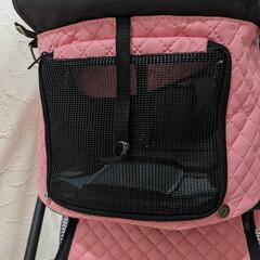 天使のカート☆ペットカート☆キャリーポルテ☆マットキルト☆ピンク色