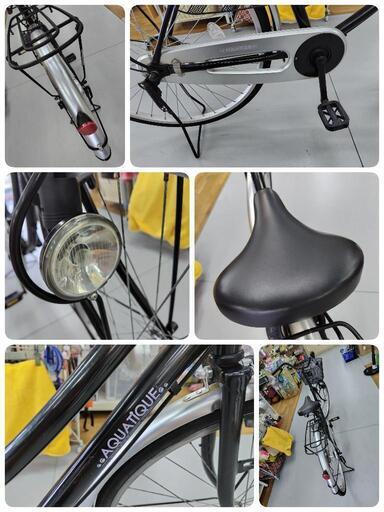 J032☆普通自転車☆AQUATiQUE☆変速なし☆26インチ