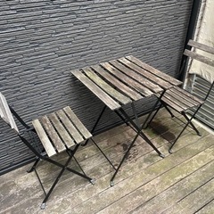 IKEA ガーデンテーブル&チェアセット
