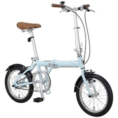 C313★￥15800★整備済み 中古折りたたみ自転車 【ドッペルギャンガー　黒　20インチ　アルミ 　ＦＲサス付き】 C313☆￥15800☆整備済み 中古折りたたみ自転車 【ドッペルギャンガー