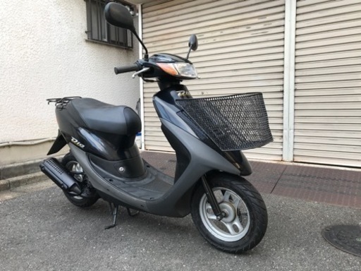 ホンダ　DIO ディオ　AF34 50cc 2スト　前カゴ付　前後新品タイヤ